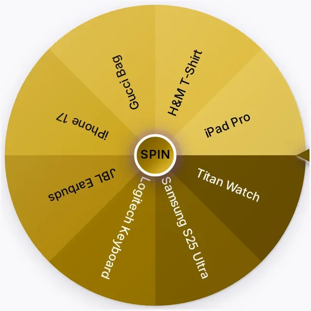 Prize Wheel wheel