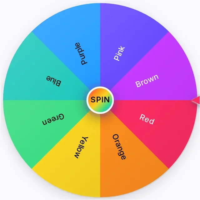 Random Color Generator wheel