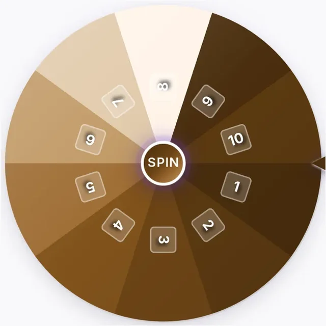 Random Number 1–10 wheel